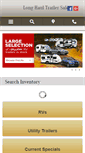 Mobile Screenshot of longhaultrailersales.com